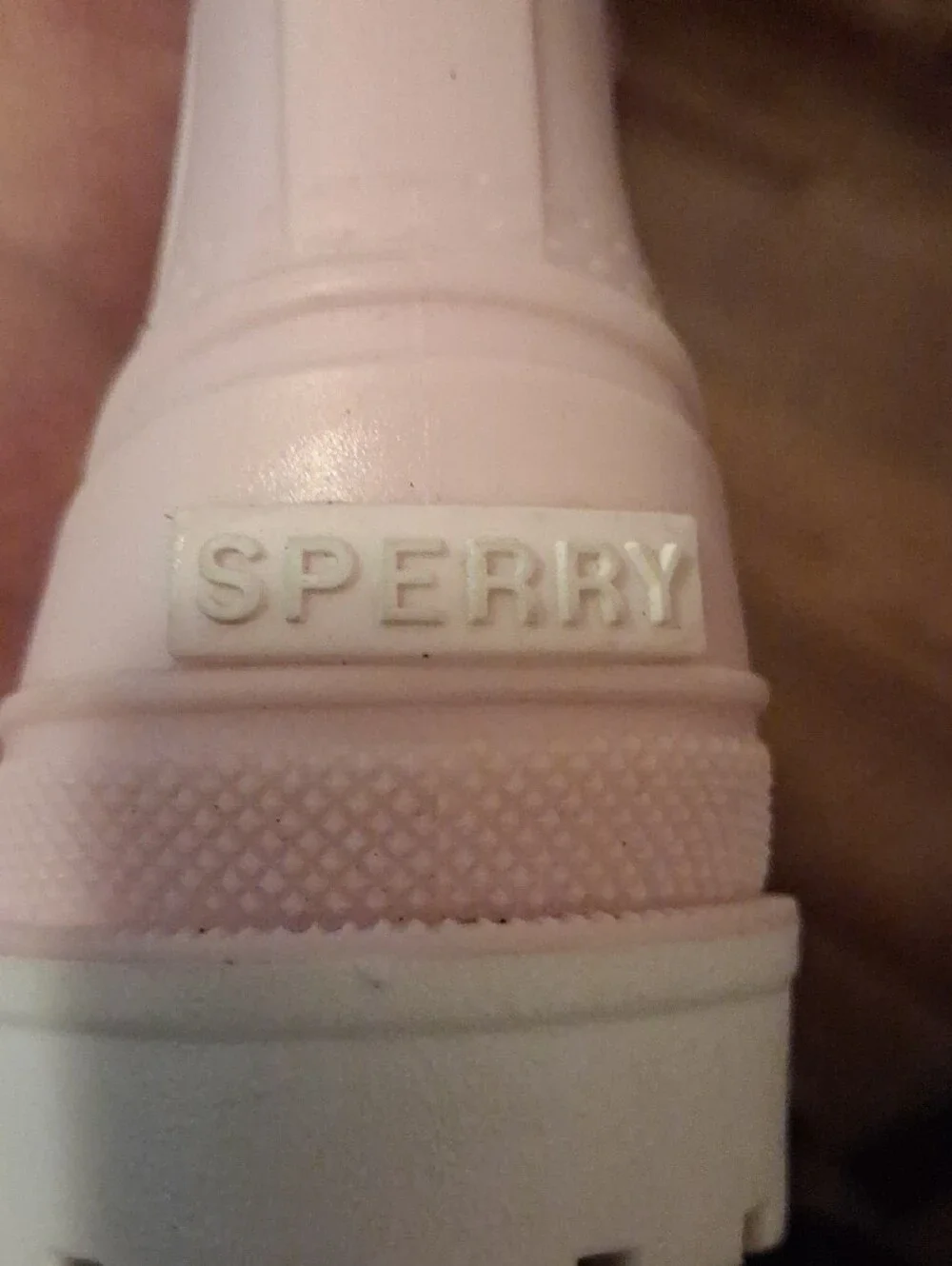 Sperry Light Pink Chelsea Kids Rain Boot